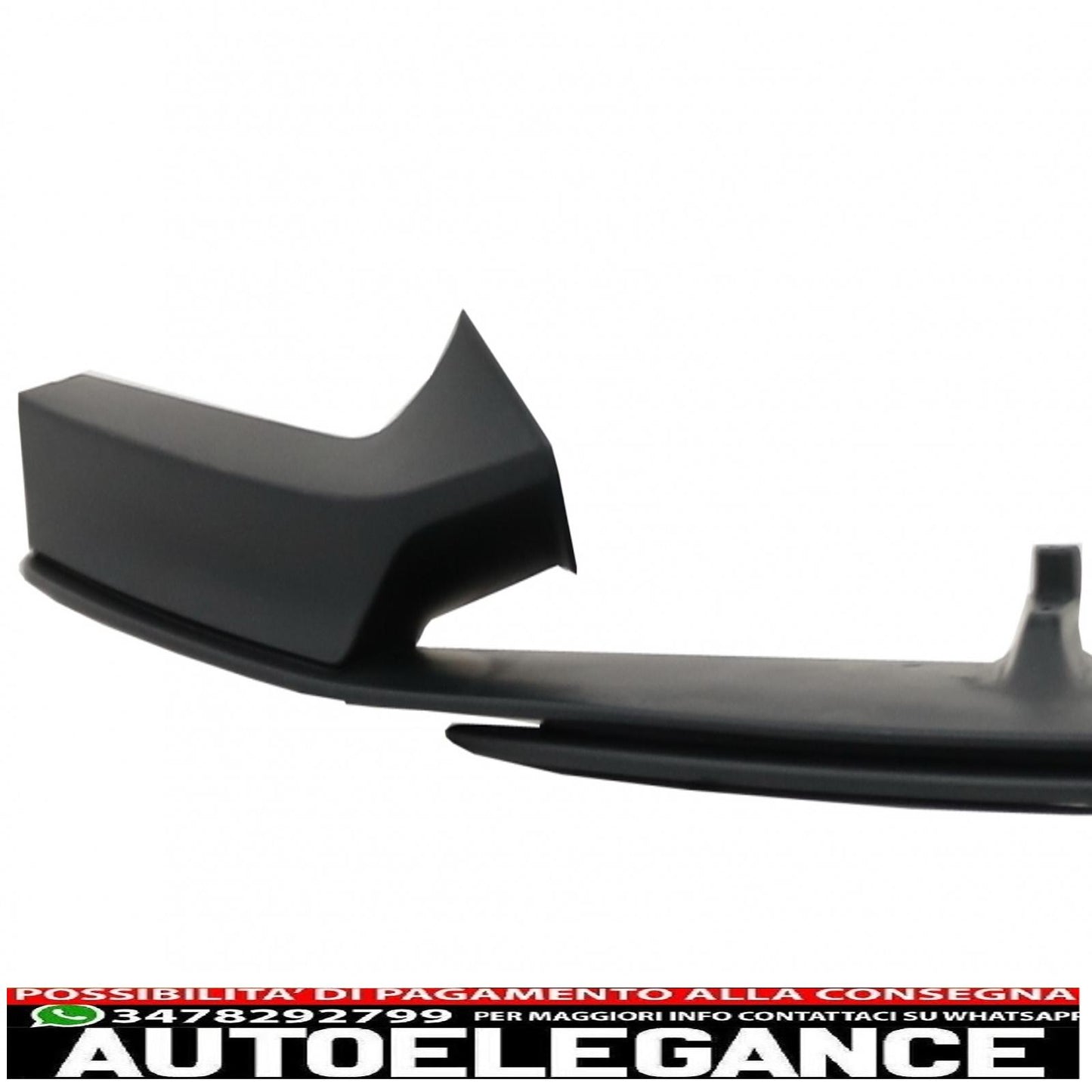 Front bumper spoiler lip suitable for bmw 2 series f22/f23 (2013-) coupe cabrio m-performance design