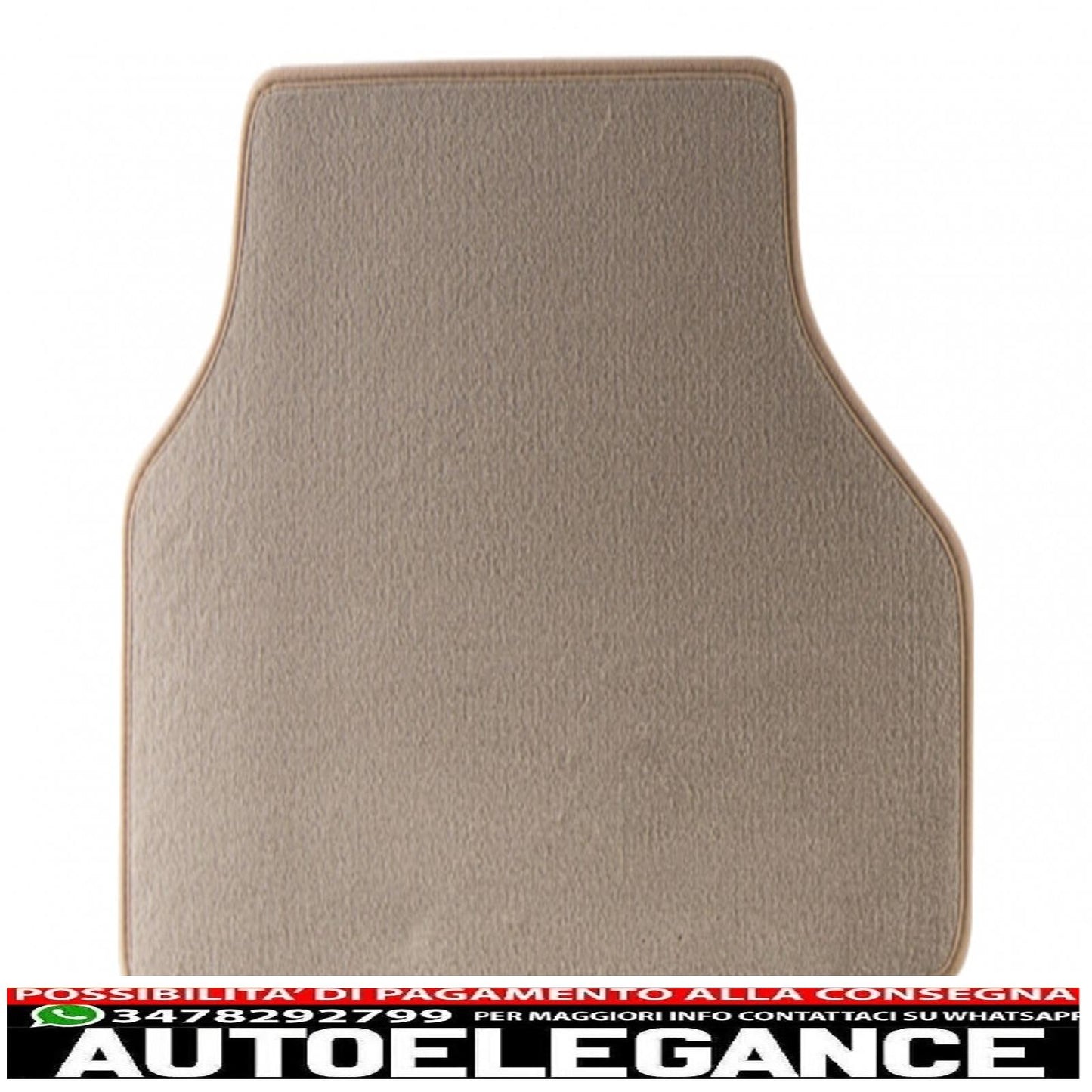 beige mat suitable for bmw 5er (e60) 06/2003-02/2010, 5er (e61) touring 05/2004-08/2010