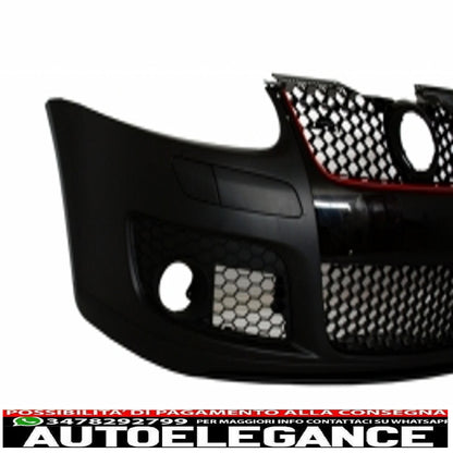 front bumper suitable for vw golf mk 5 v golf 5 (2003-2007) gti design with side skirts 