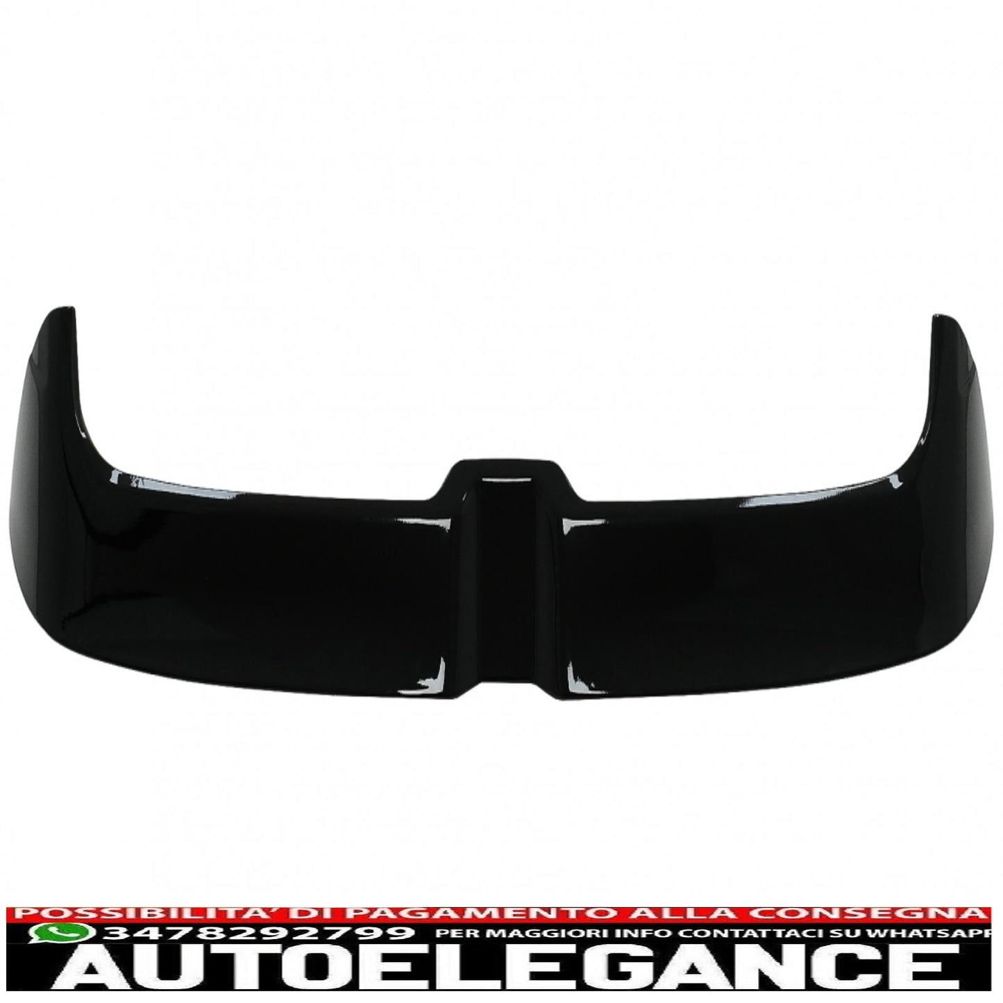 roof spoiler suitable for vw golf 7 vii (2012-2017) gti oett design piano black