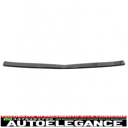trunk spoiler suitable for mercedes e class w212 (2009-2016) restyling piano black design