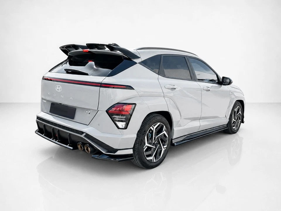 👉Splitter posteriore per Hyundai Kona N-Line MK2 (2022-) ABS nero lucido👈