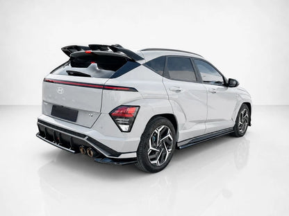 👉Splitter posteriore per Hyundai Kona N-Line MK2 (2022-) ABS nero lucido👈