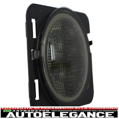 led side turn lights on fenders fit for jeep wrangler jk (2007-2016) amber light 