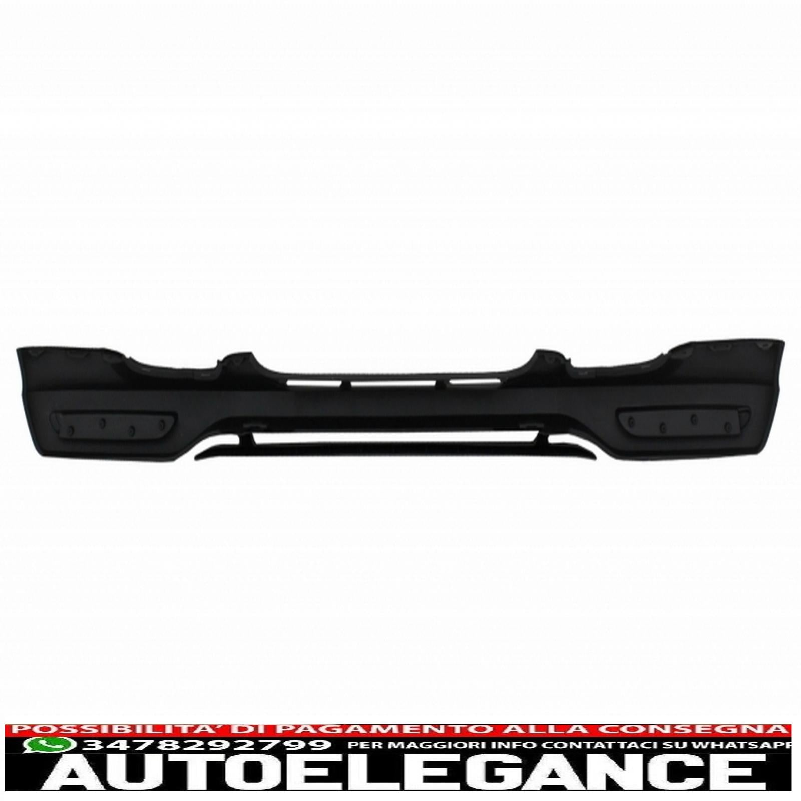 Bordo inferiore paraurti anteriore adatto per smart fortwo 451 (2007-2014) b design AUTOELEGANCERICAMBI