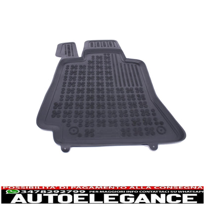 Black rubber mat suitable for mercedes e class w213 limousine (2016-up)
