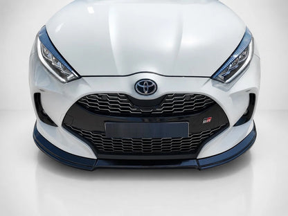 👉SPLITTER ANTERIORE ADATTO PER TOYOTA YARIS MK4 GR SPORT 2022+ NERO LUCIDO👈