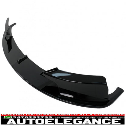 Front Bumper Spoiler Fit For BMW 3 Series F30 Sedan F31 Touring (2011-2019) Piano Black