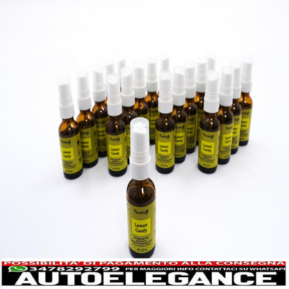 Paradise Air Fresh atomizzatore deodorante per ambienti con olio spray 25 ml caramelle al limone 25 unità diffusore di aromi