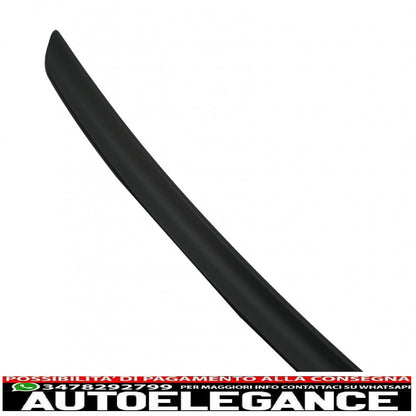 trunk spoiler suitable for bmw 3 series e46 limousine (1998-2005) 4 doors m design 