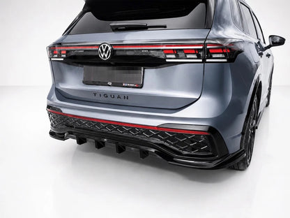 👉Diffusore posteriore per Volkswagen Tiguan R-Line MK3 2024- ABS nero lucido👈