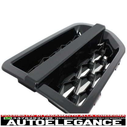 side air intake suitable for land rover discovery iii l319 (2006-2009) hawke autobiography design black 