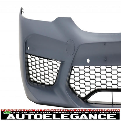 kit carrozzeria completo adatto per limousine BMW Serie 5 G30 (2017 in poi) con parafanghi anteriori design M5 nero