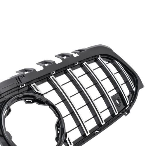 GT Panamericana grille suitable for Mercedes A-Class W177 from 18 silver black-mo 
