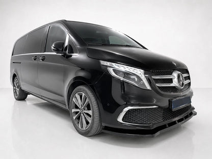 👉Splitter Anteriore Mercedes Classe V W447 Facelift 2019+ Nero Lucido👈