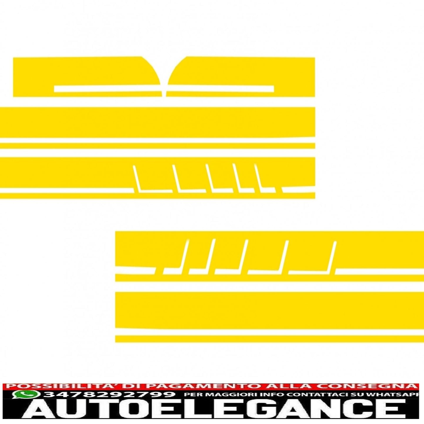 side decals matt yellow vinyl sticker suitable for mercedes cla w117 c117 x117 (2013-2016) a class w176 (2012-up) 45 design edition 1