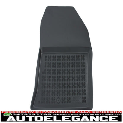 Black mat suitable for Dacia Dokker 2012-