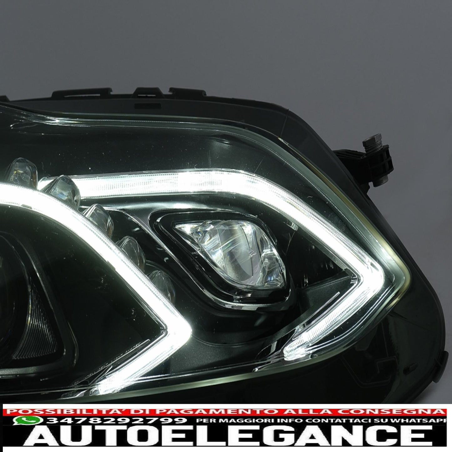 led headlights suitable for mercedes e class w212 (2009-2012) restyling design