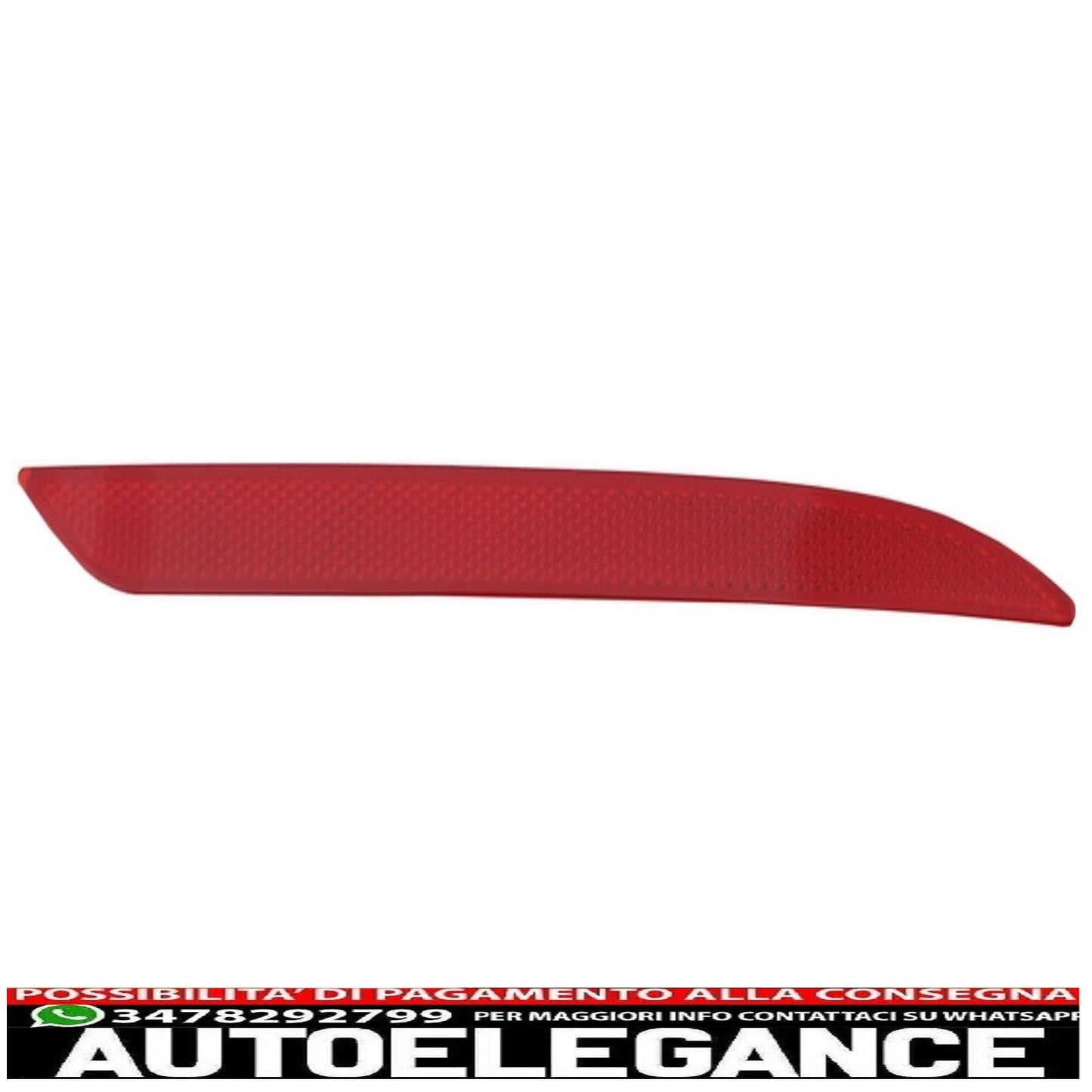 Catarifrangente paraurti posteriore adatto per mercedes classe s w222 gle w166 c292 glc 63 x253 c217 design AUTOELEGANCERICAMBI