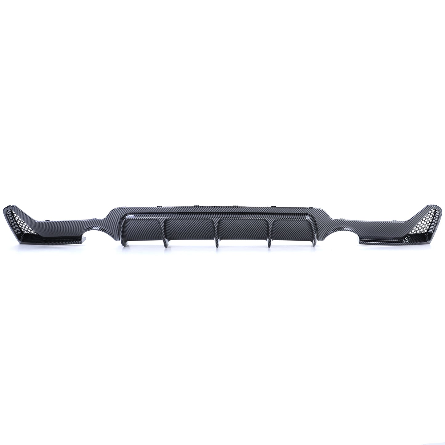 DIFFUSORE + TERMINALI DI SCARICO 1+1 ADATTI PER BMW SERIE 4 F32 F33 F36