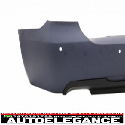 body kit suitable for bmw 3 series e90 (2005-2008) m-technik design with m-power exhaust silencer