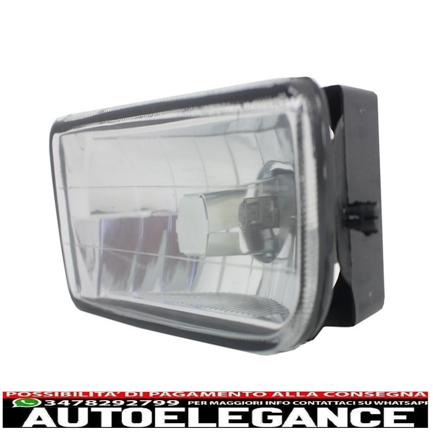 Fog lamps suitable for bmw 3 series e36 (1991-2000) chrome glass lens 