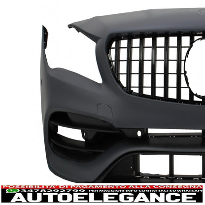 kit carrozzeria completo adatto per mercedes cla c117 w117 (2013-2018) restyling cla45 design griglia anteriore