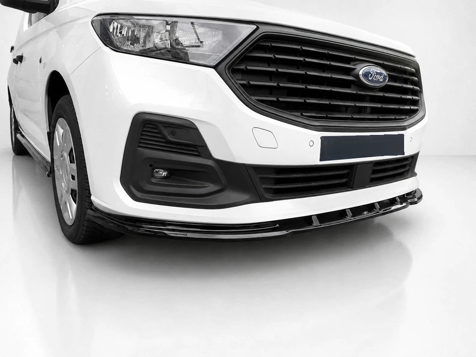 👉Splitter anteriore per Ford Transit Connect MK3 (2024-) ABS nero lucido👈