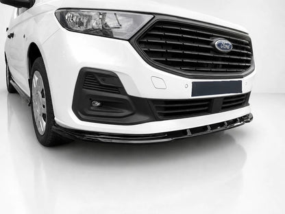 👉Splitter anteriore per Ford Transit Connect MK3 (2024-) ABS nero lucido👈