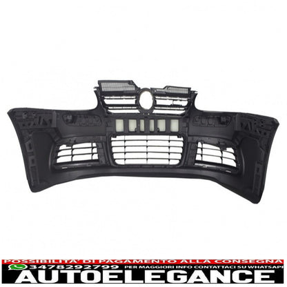 paraurti anteriore con minigonne laterali adatto per vw golf mk v 5 (2003-2007) r32 piano griglia nera lucida