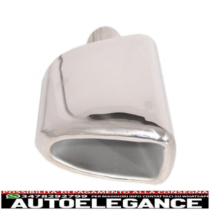 exhaust muffler tips suitable for porsche cayenne 955 (2002-2010) 