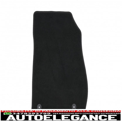 Graphite carpet mat suitable for opel zafira c 01/2012