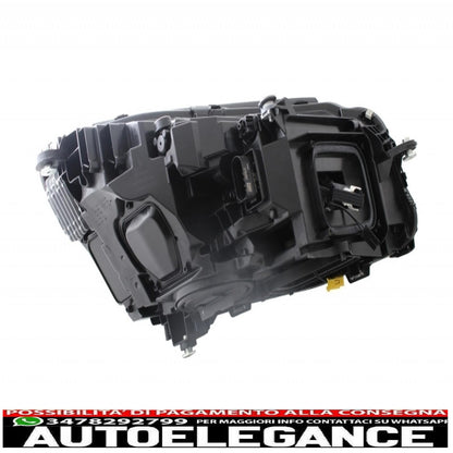 full led headlights suitable for mercedes s class w222 facelift oem look with adapter module
