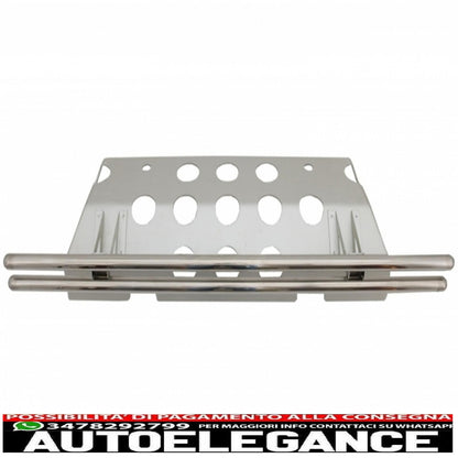 front bumper spoiler led drl rear skid plate extension underrun suitable for mercedes w463 g class 89-17