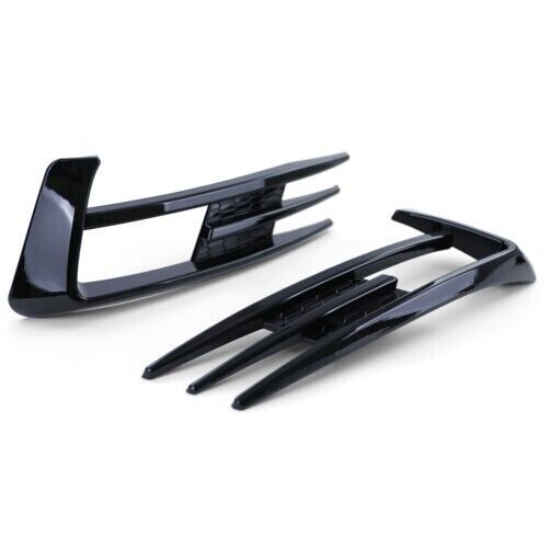 Fog light frame grill GTI look glossy black for VW Golf 7 12-16
