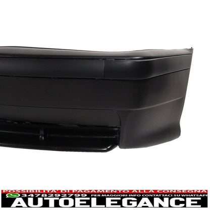 paraurti posteriore con minigonne laterali spoiler bagagliaio ala superiore design ltw adatto per bmw e36 serie 3 (1992-1998) design m3