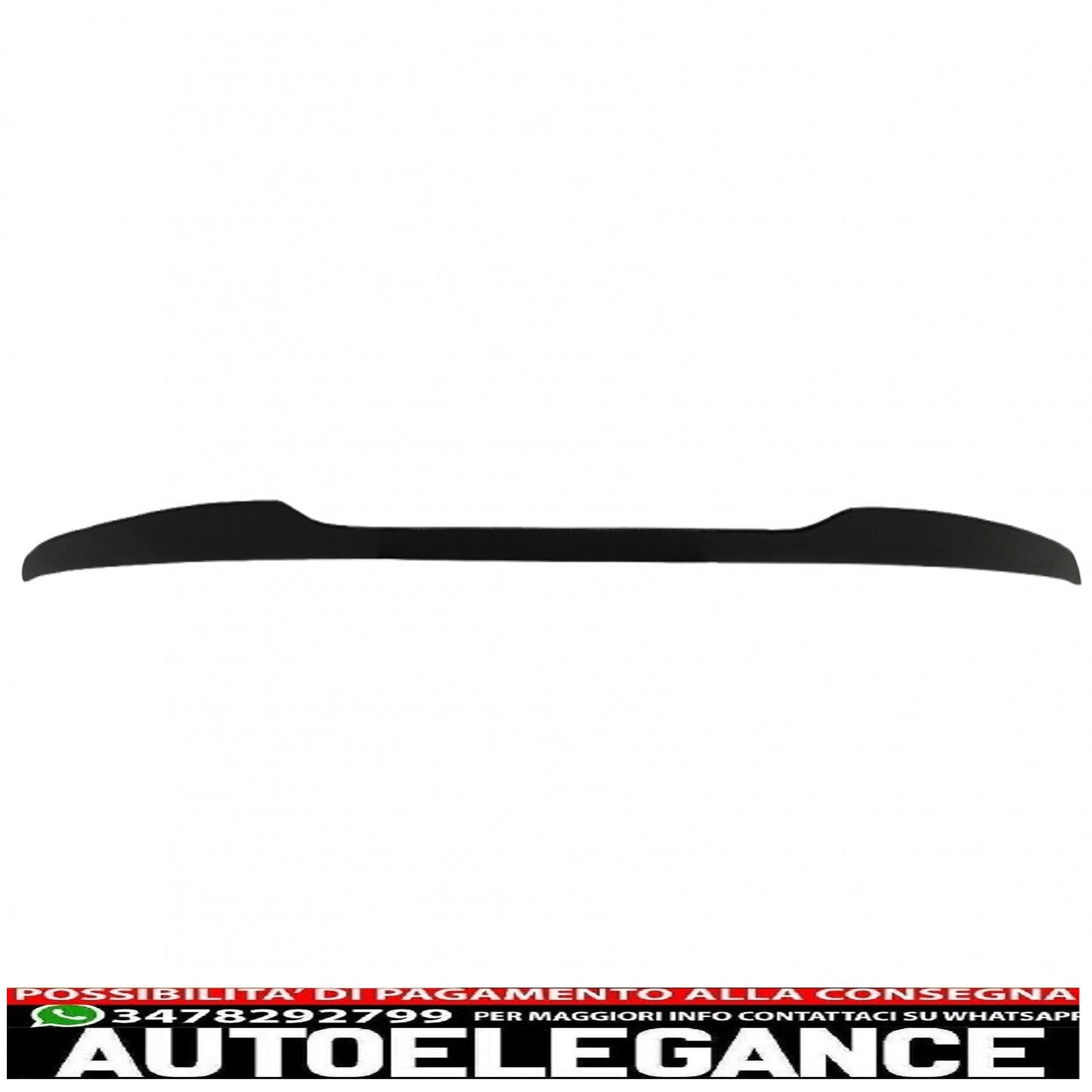Trunk Spoiler Boot Lid Spoiler Fit For Ford Puma (2019-up) Piano Black 