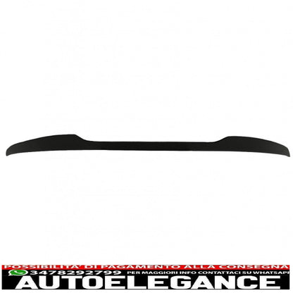 Trunk Spoiler Boot Lid Spoiler Fit For Ford Puma (2019-up) Piano Black 