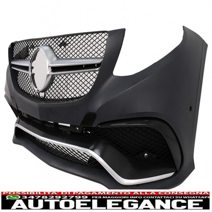 complete body kit suitable for mercedes gle w166 suv (2015-2018)