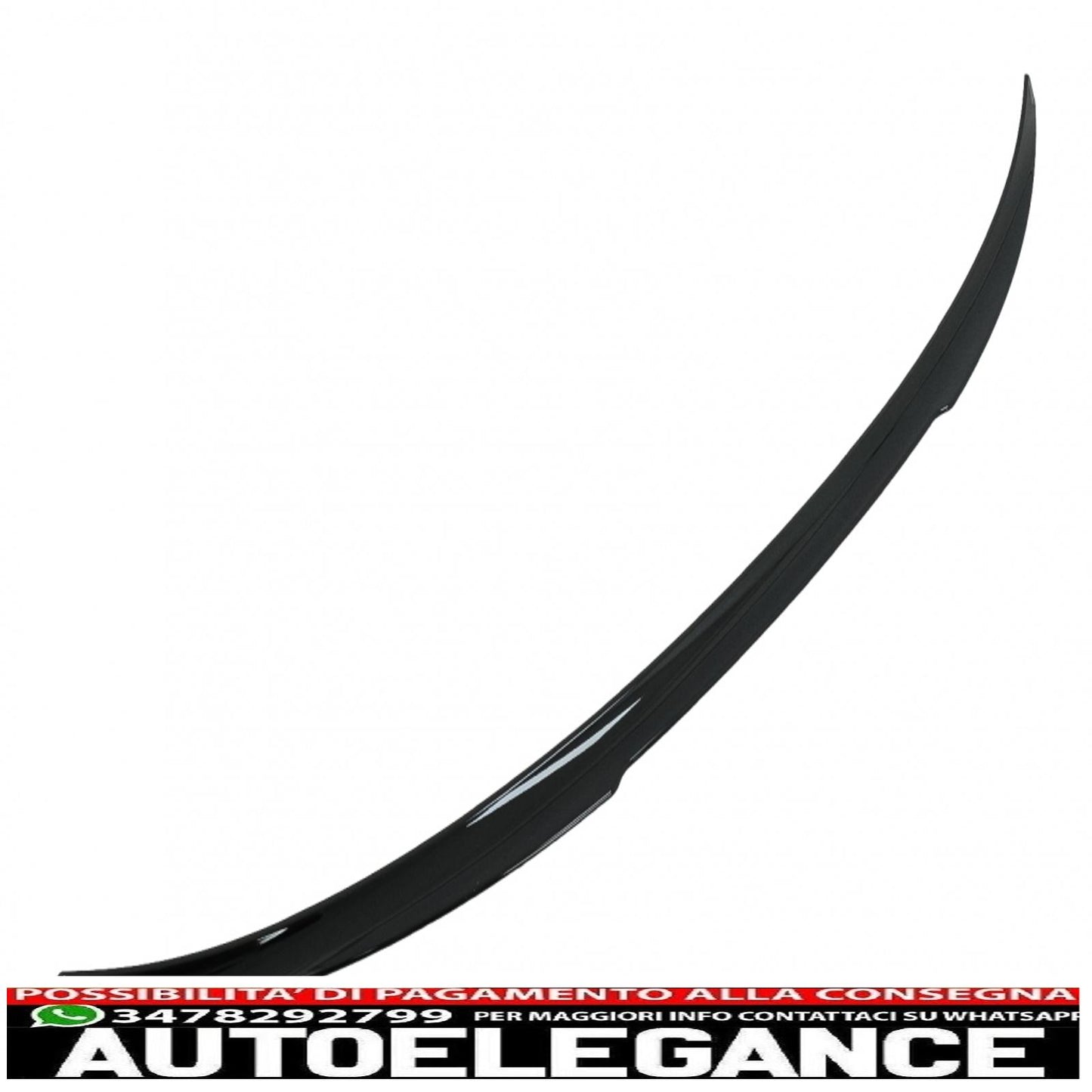 Trunk Spoiler Suitable for BMW 3 Series G20 Sedan (2019 onwards) M3 Design Piano Black 