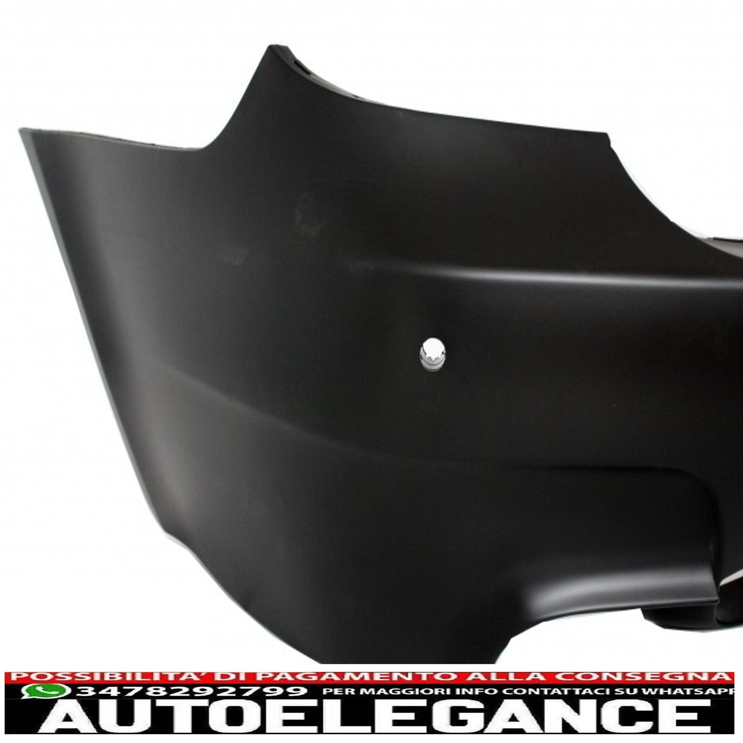 rear bumper suitable for bmw 5 series e60 lci (2007-2010) m5 design with pdc with side skirts 