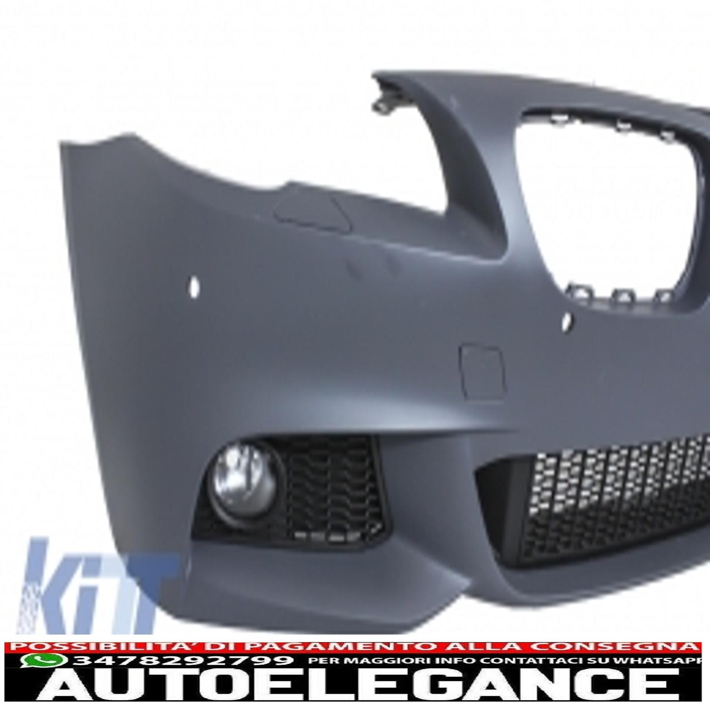 front bumper suitable for bmw 5 series f10 f11 (2011-2014) m-technik design 
