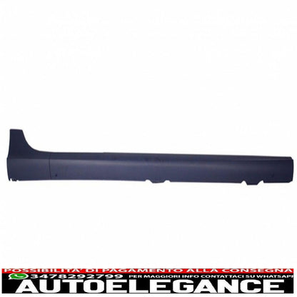 paraurti anteriore con minigonne laterali adatto per vw golf v 5 (2003-2007) alluminio spazzolato r32 look