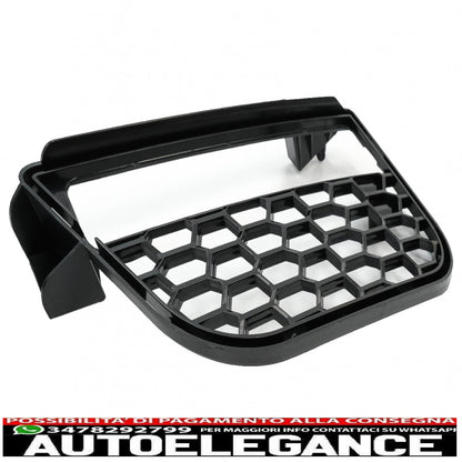Copri fendinebbia griglie laterali adatto per BMW Serie 5 G30 G31 (2017-up) M5 Design Piano Black AUTOELEGANCERICAMBI