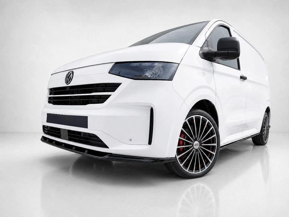 👉Splitter anteriore V.1 per Volkswagen Transporter T7 ABS nero lucido👈