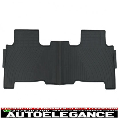 Premium tenzo-r black rubber floor mat suitable for Land Range Rover Sport L320 (2005-2013)