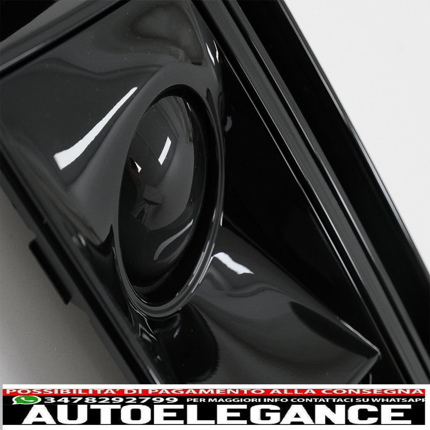 lower grill bumper covers ACC side grills suitable for audi a4 b9 sedan avant (2016-2018) rs4 design black edition 