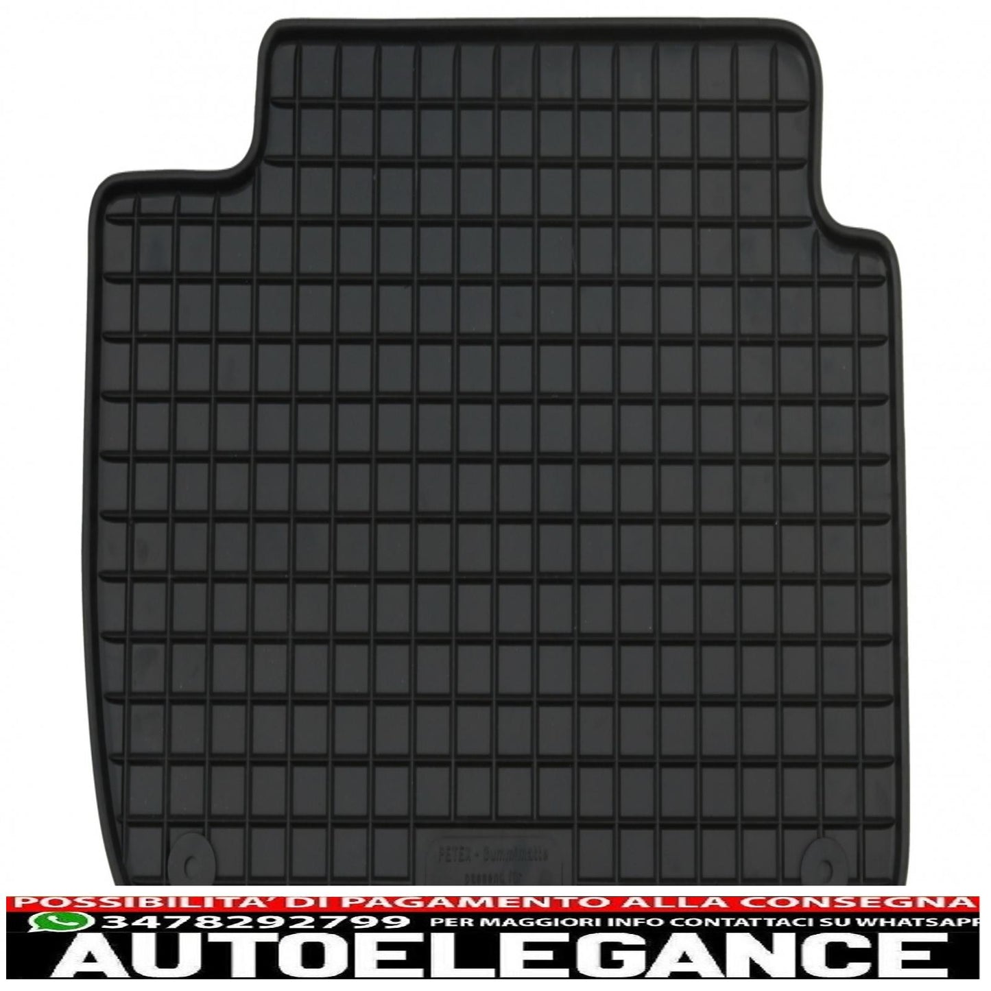 Rubber mats suitable for bmw 3 series e46 (1998-2004)