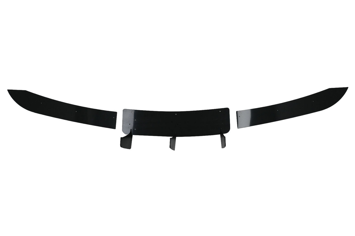 Diffusore estensione paraurti per Mercedes Classe C W204 C204 2012-2014 nero