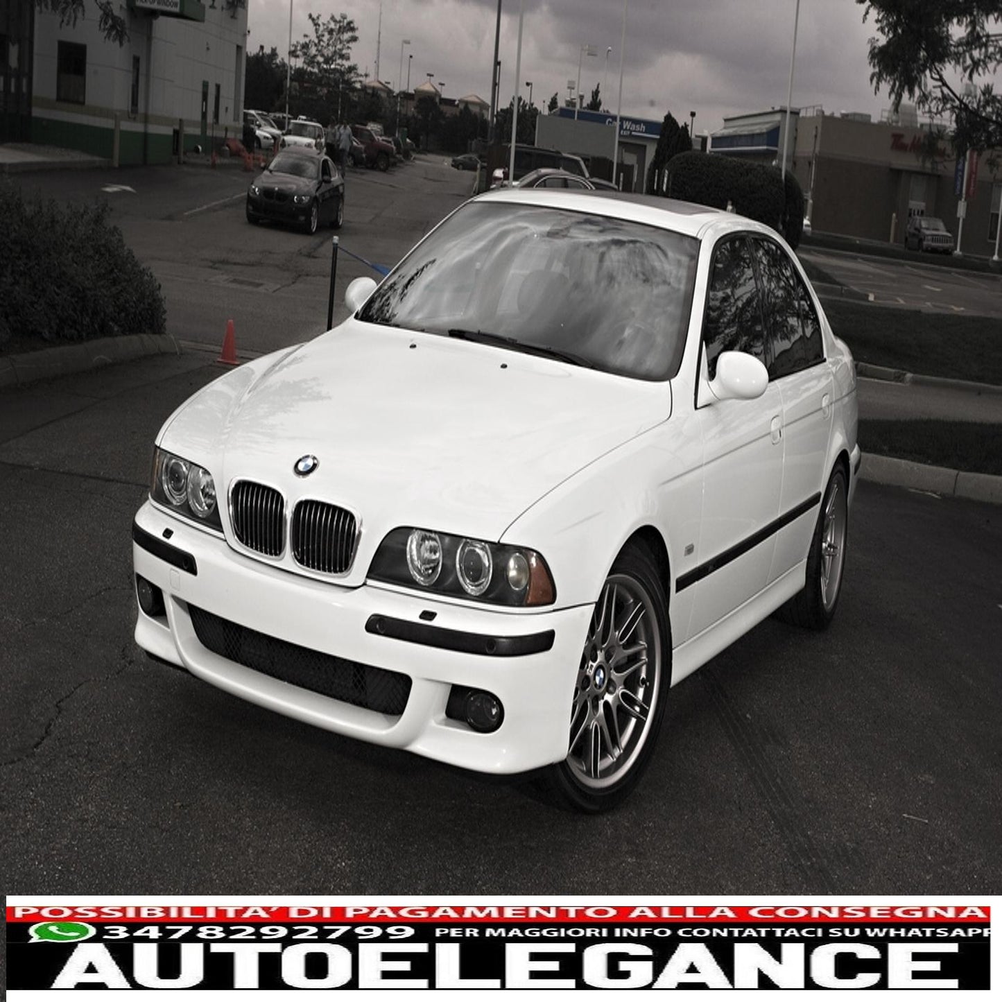 Copri fendinebbia adatti per bmw e39 m5 (1998-2003) h-design AUTOELEGANCERICAMBI